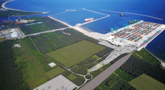 Terminal kontenerowy w Świnoujściu